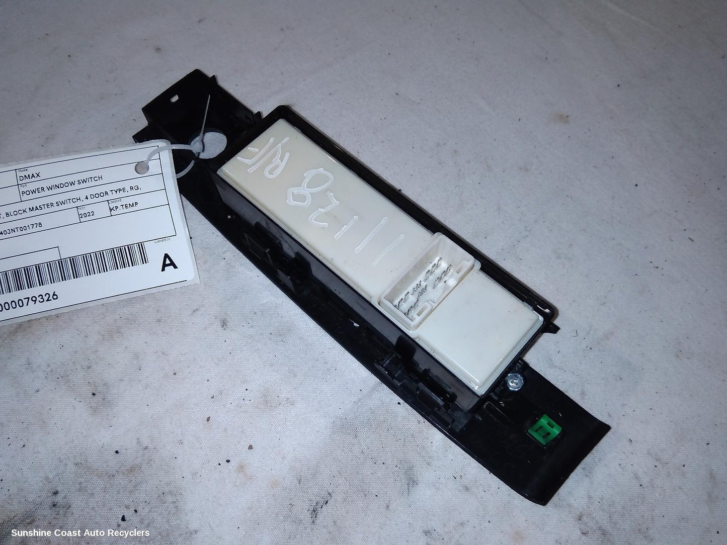 2022 Isuzu Dmax Pwr Dr Wind Switch