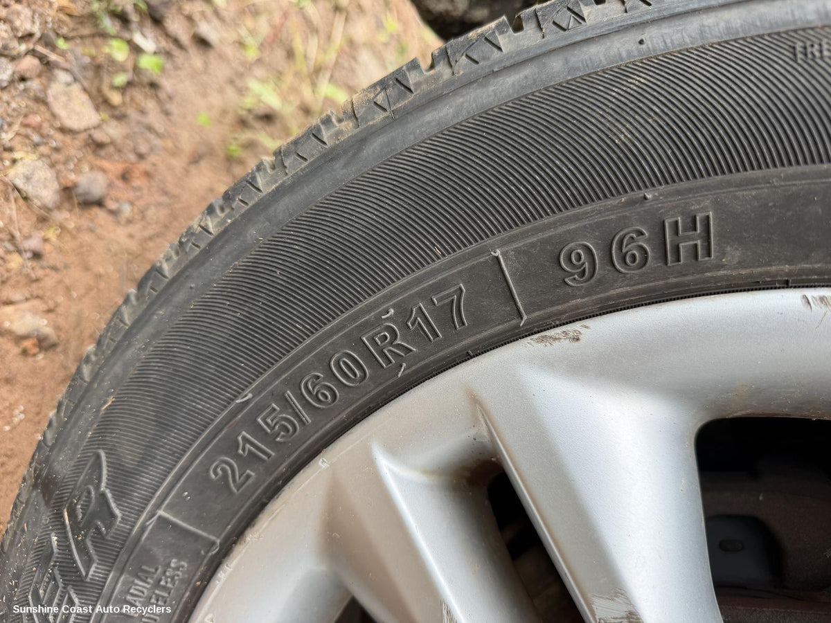 2007-2014 Nissan Dualis Tyre