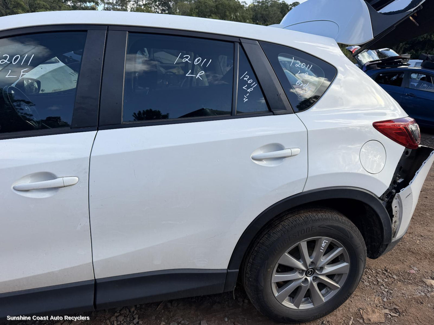 2012-2016 Mazda Cx5 Left Rear Door Window