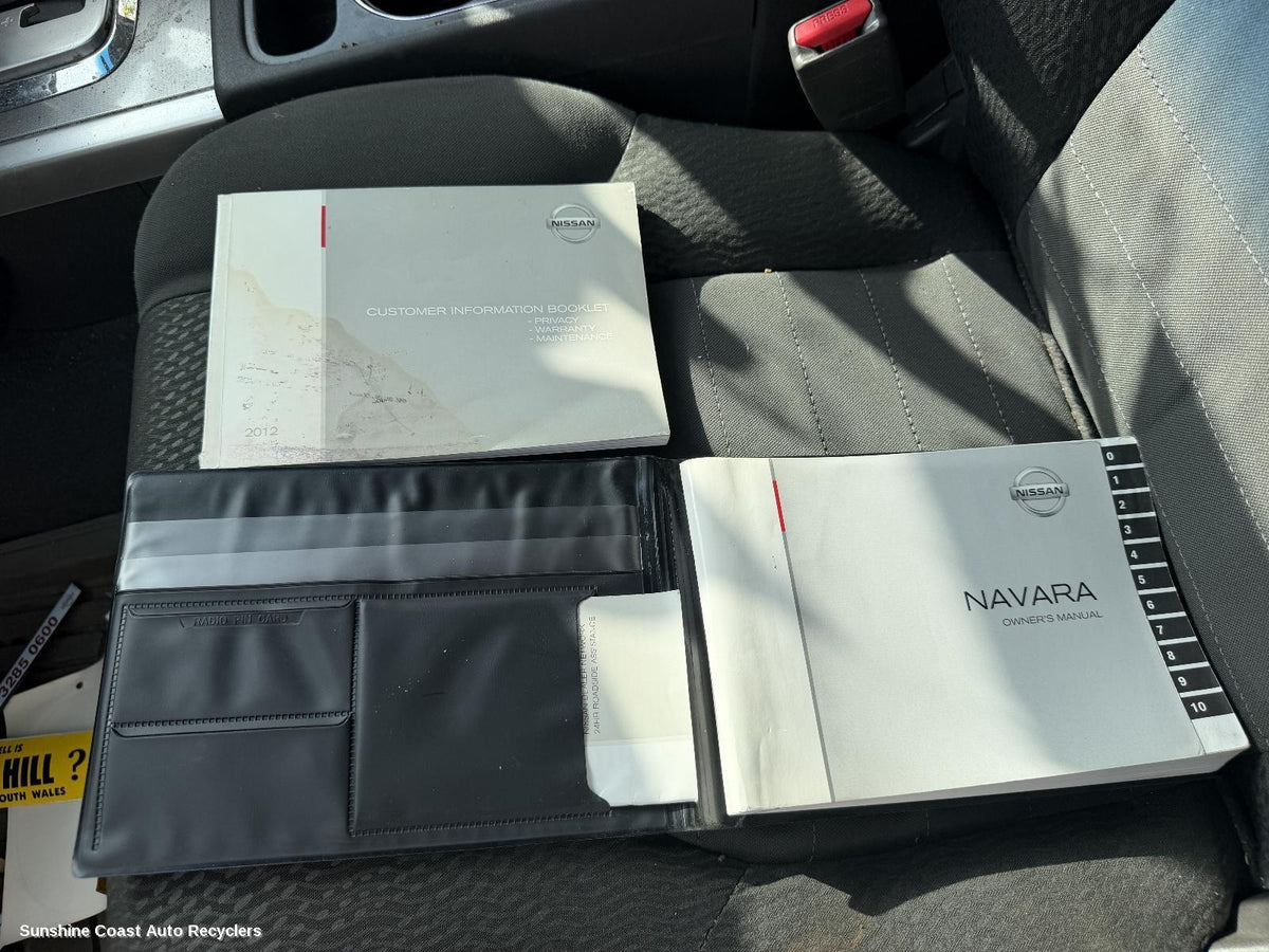 2005-2015 Nissan Navara Owners Handbook
