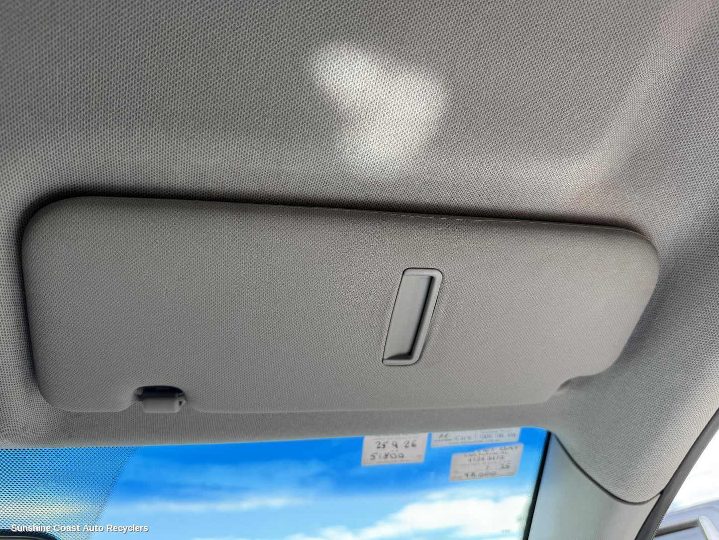 2011-2019 Hyundai Accent Sunvisor