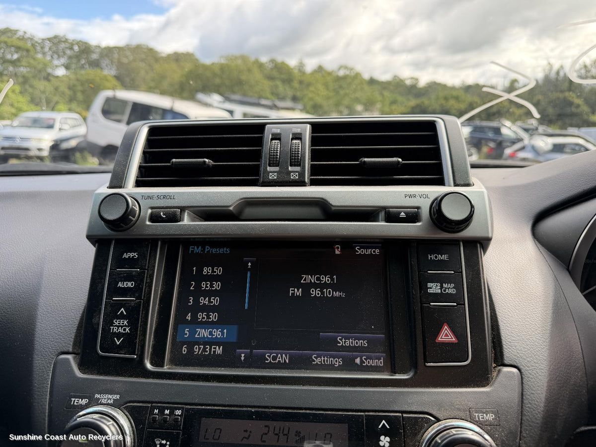 2013-2017 Toyota Prado Radio Cd Dvd Sat Tv