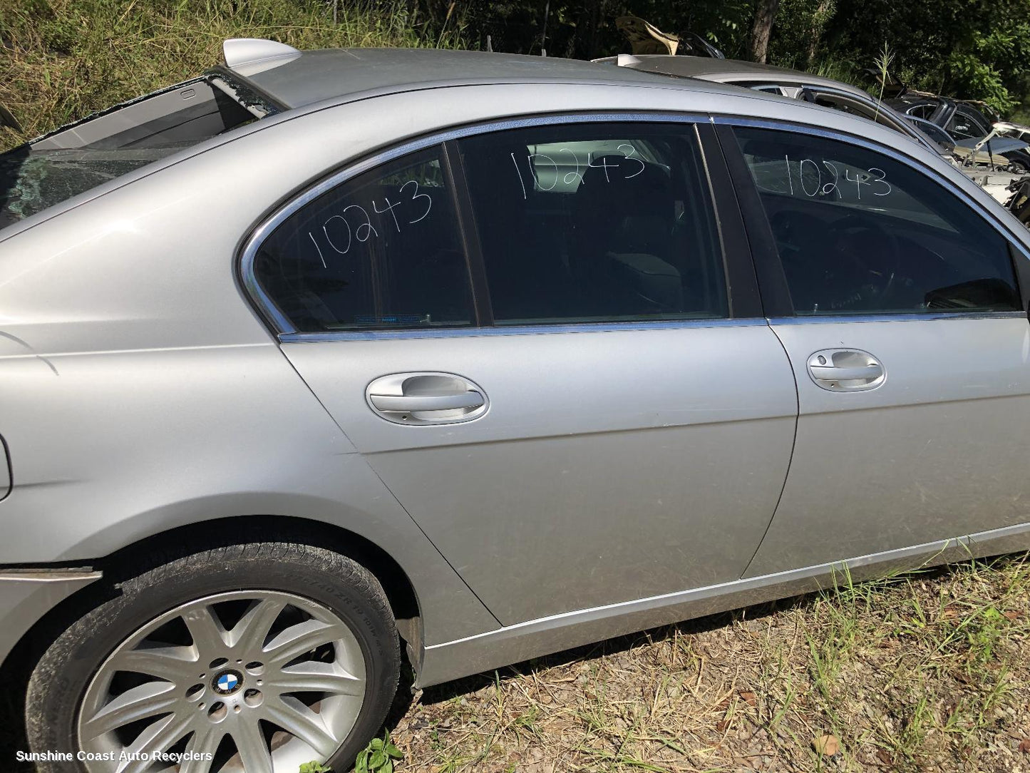 2002-2008 Bmw 7 Series Right Rear Door Sliding