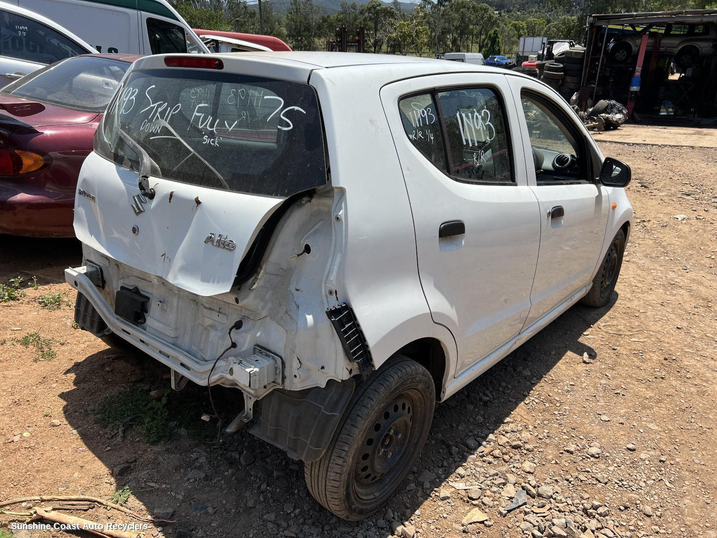 2009-2014 Suzuki Alto Seatbelt Stalk