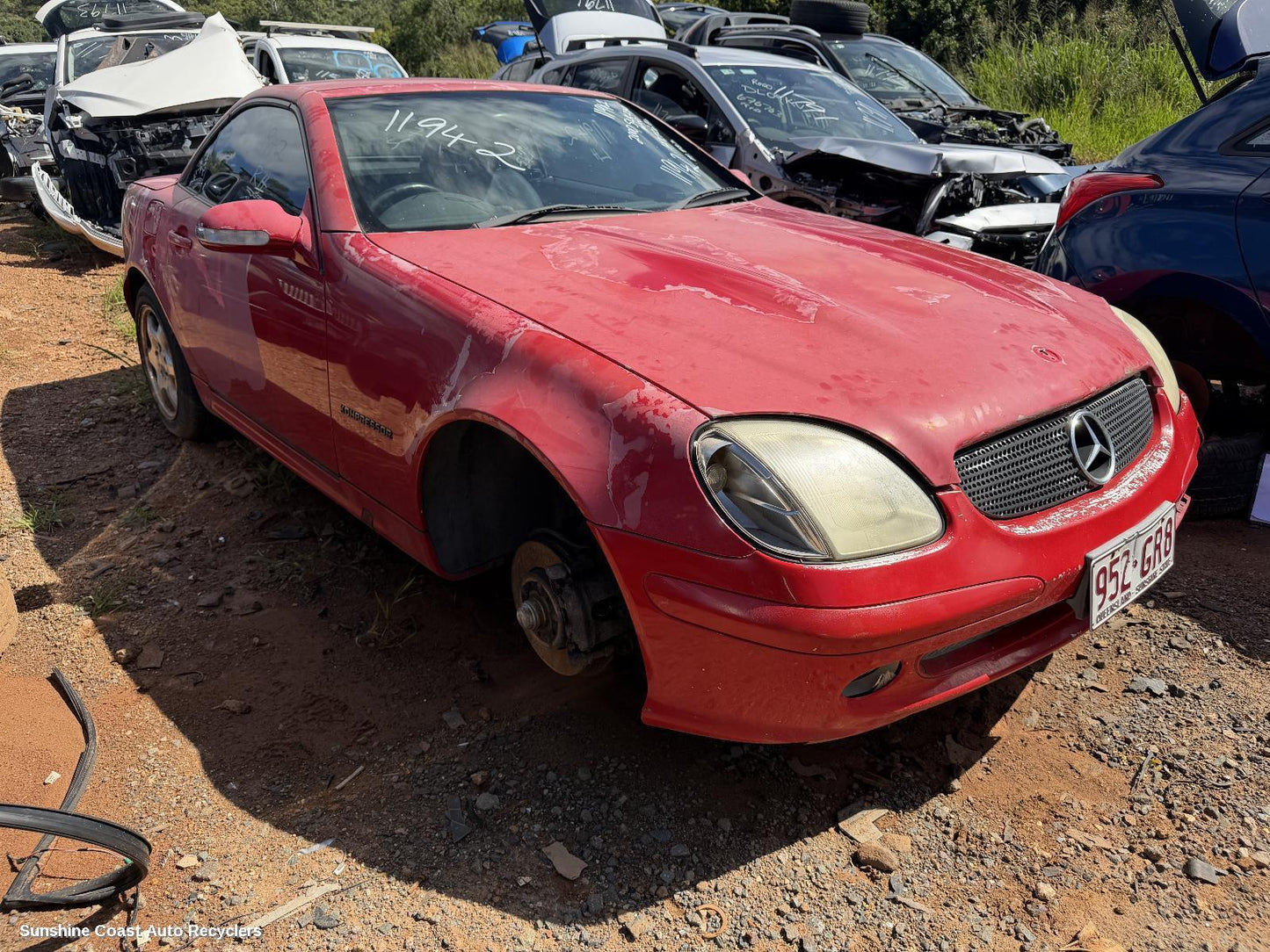 1997-2004 Mercedes Slk Tailgate Handle