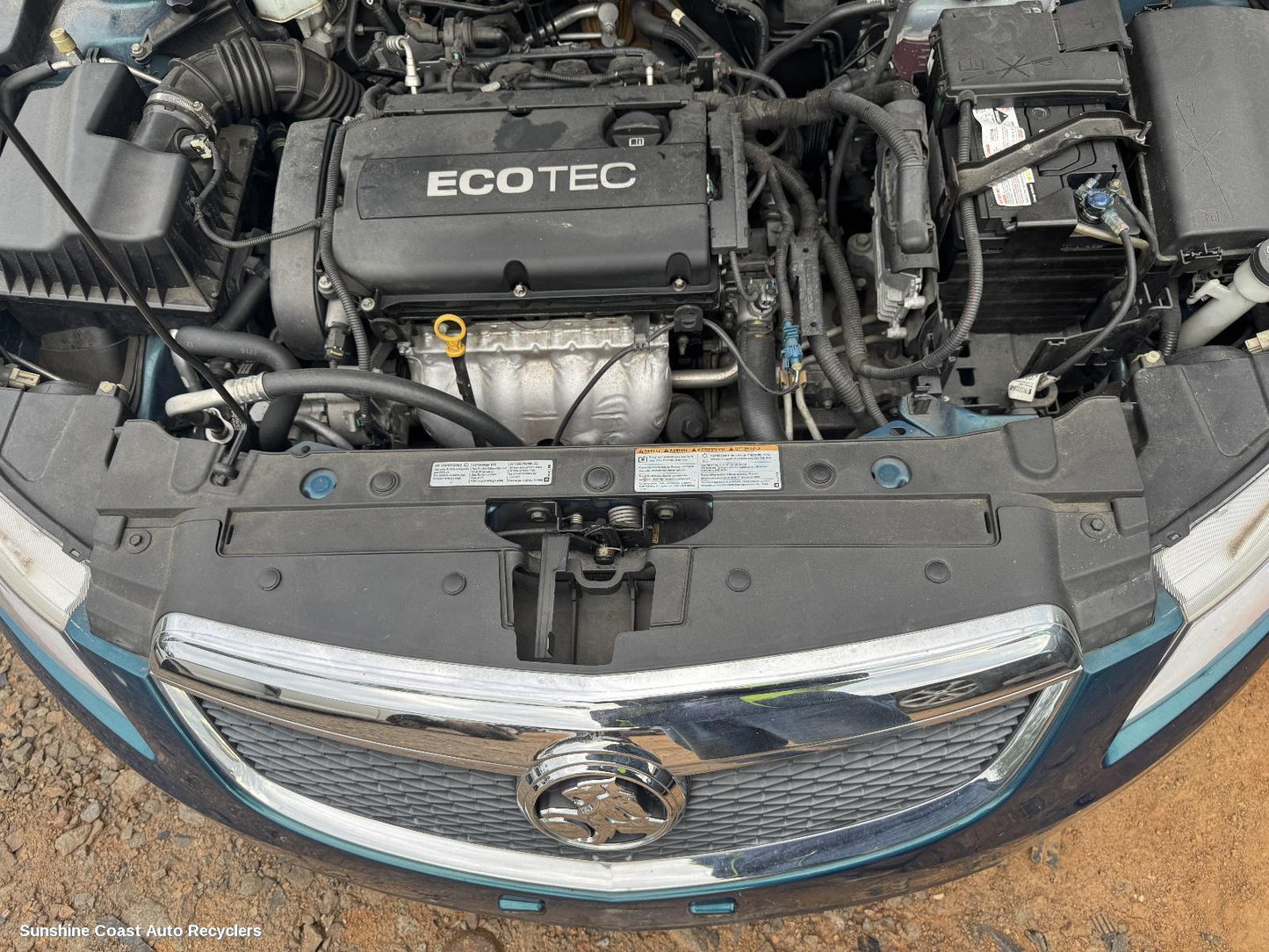2012 Holden Cruze Bonnet Lock Support