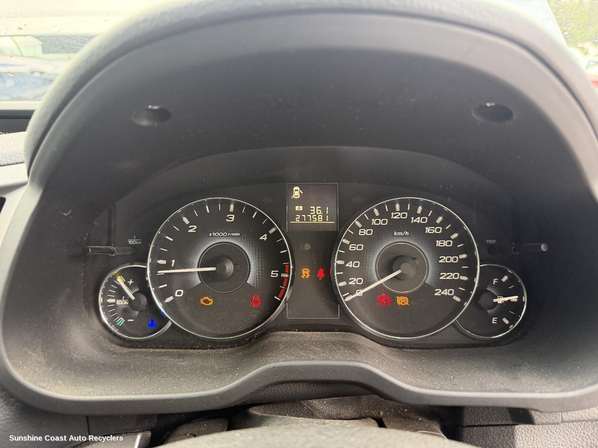 2009-2012 Subaru Outback Instrument Cluster