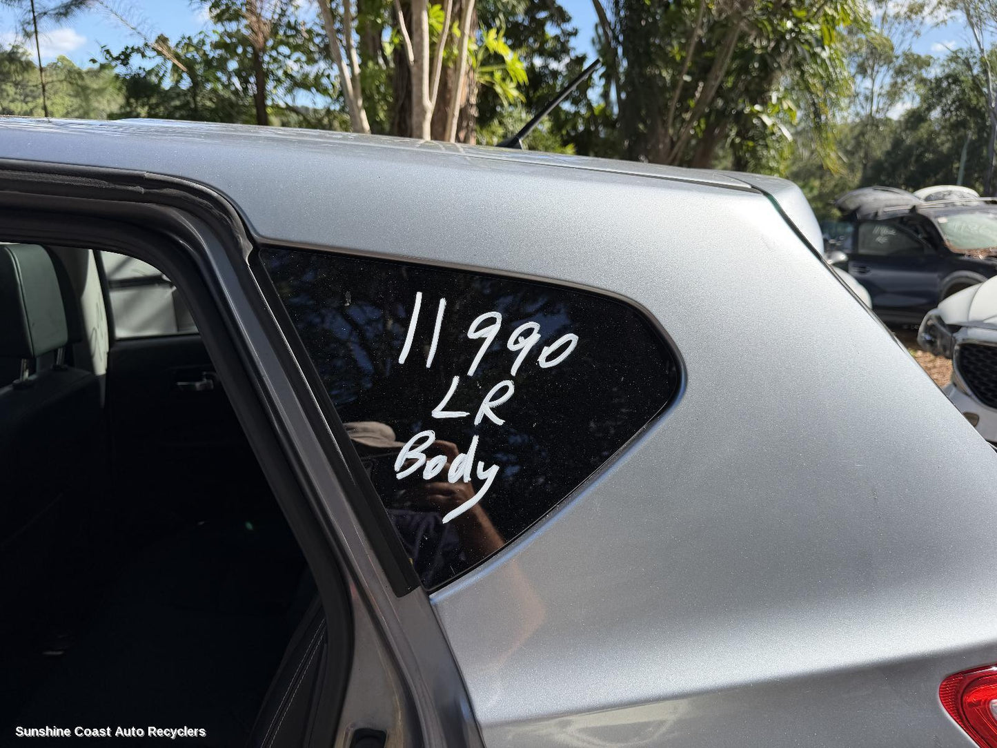 2007-2014 Nissan Dualis Left Rear Side Glass