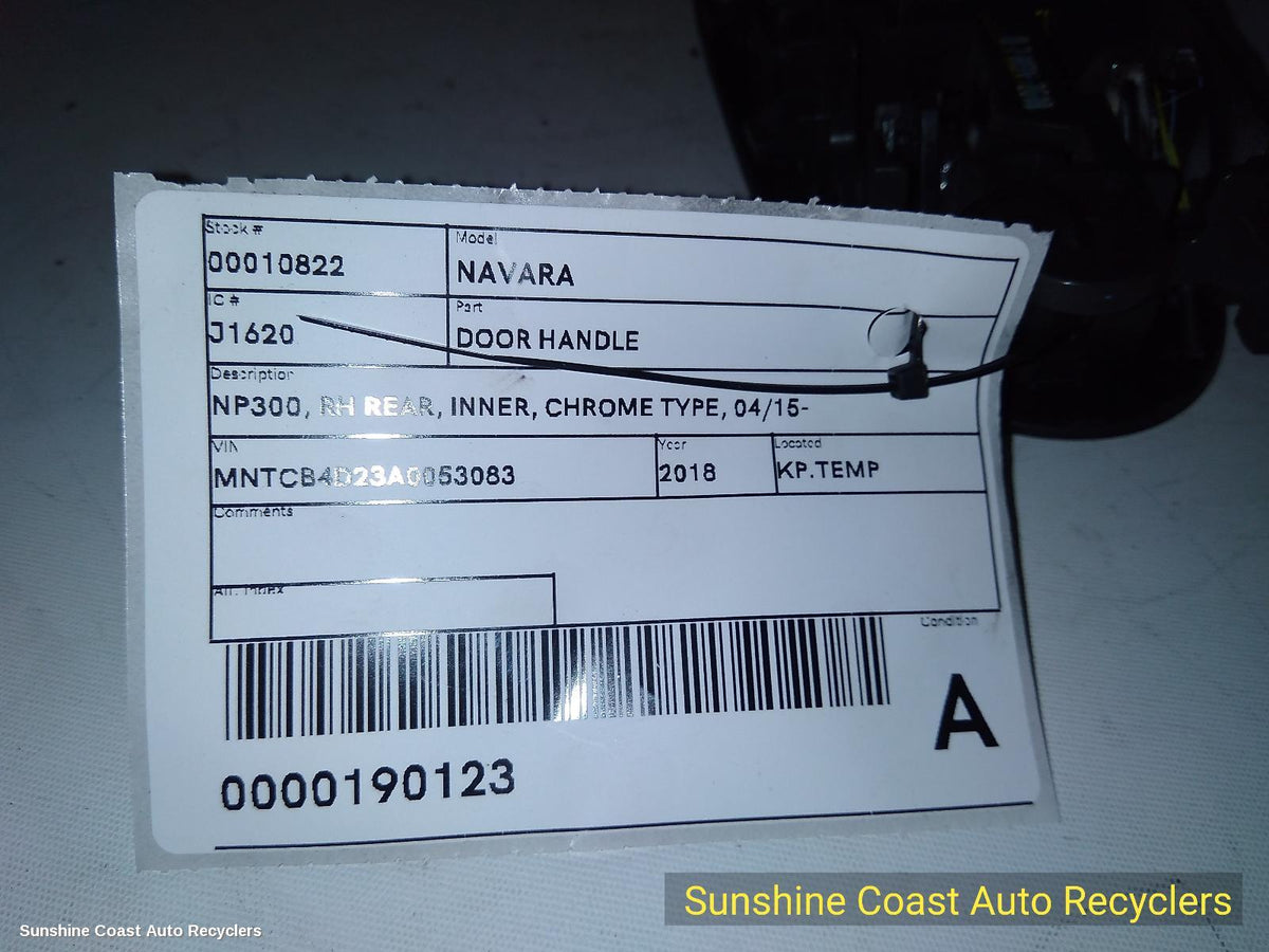 2015-2025 Nissan Navara Door Handle