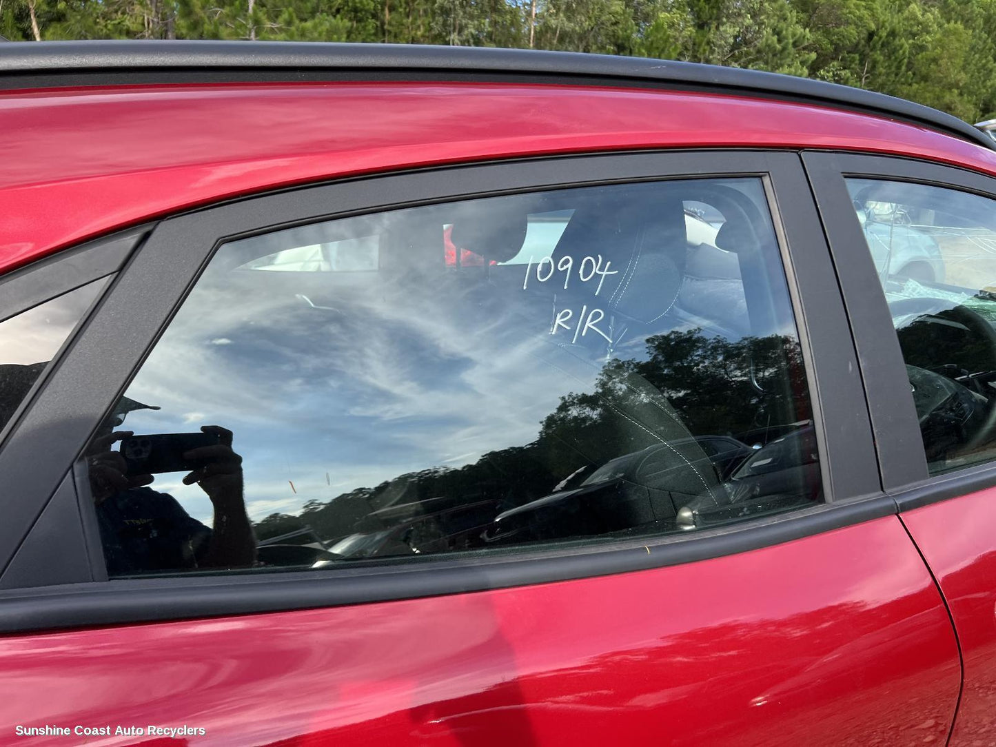 2020 Ford Puma Right Rear Door Window