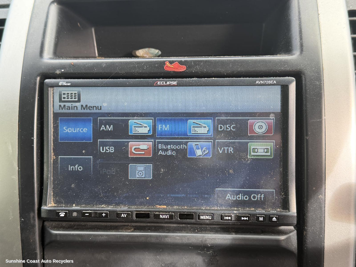 2007-2013 Nissan Xtrail Radio Cd Dvd Sat Tv