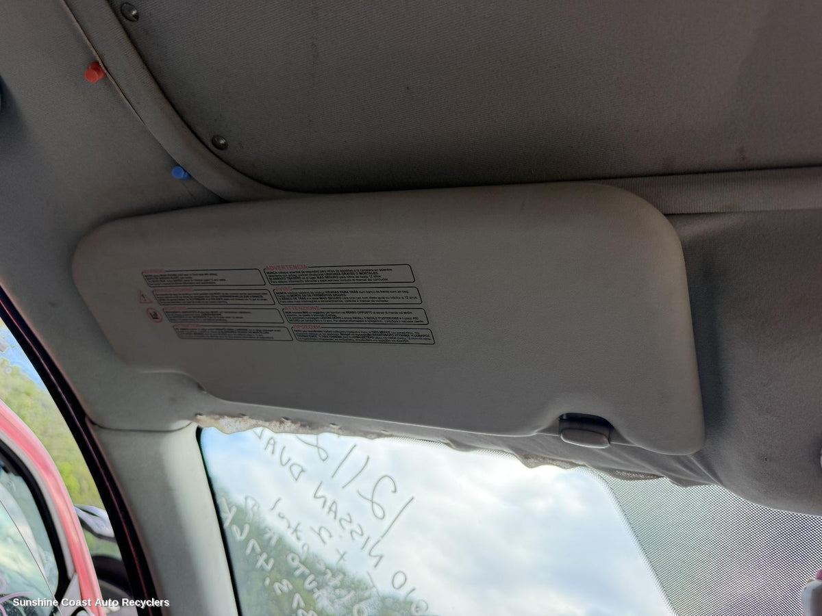 2007-2014 Nissan Dualis Sunvisor