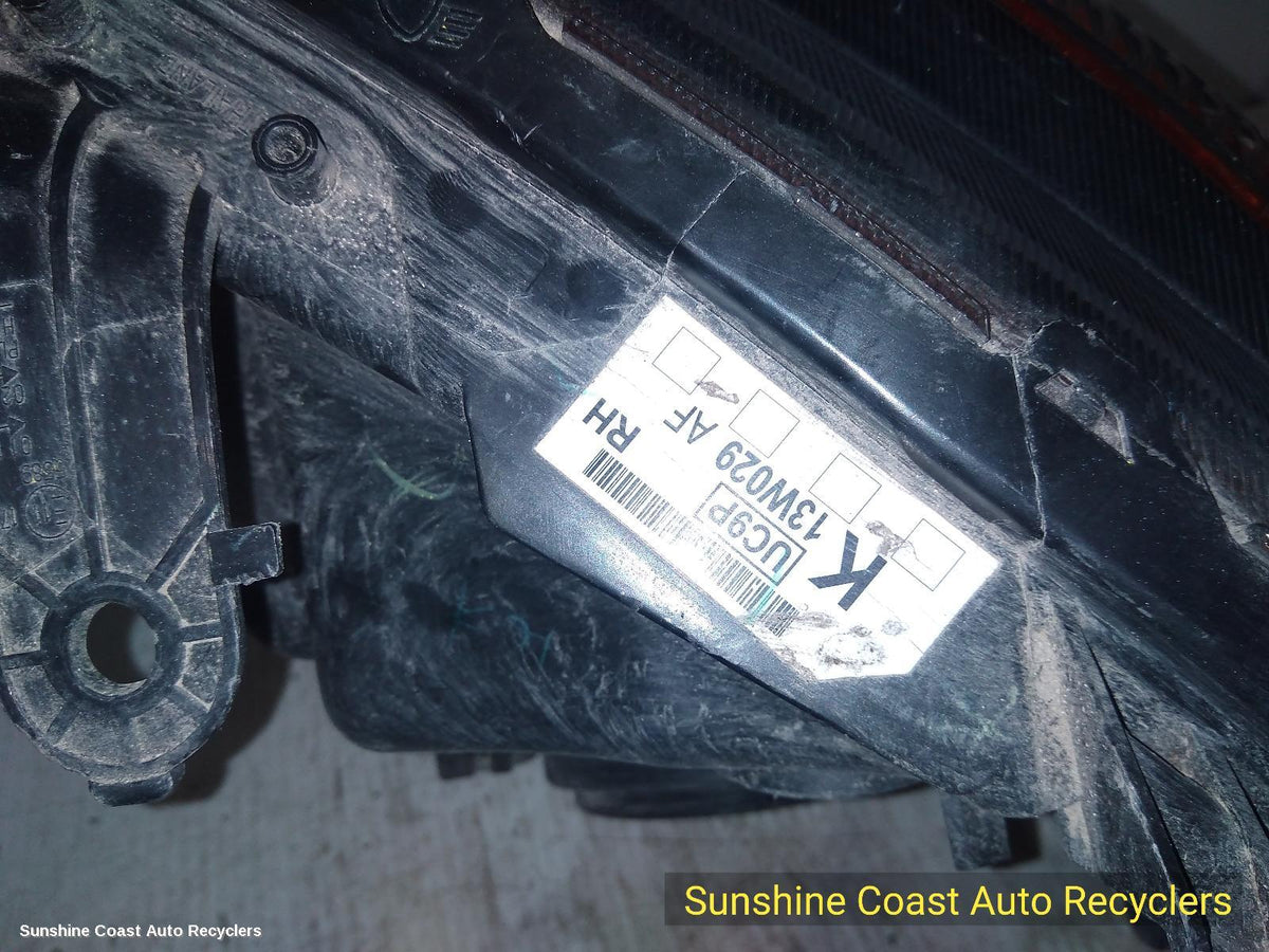 2011-2015 Ford Ranger Right Headlamp