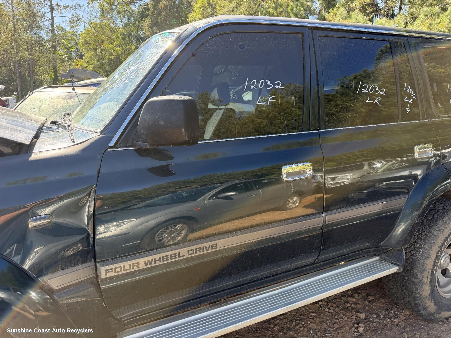 1990-1998 Toyota Landcruiser Left Door Mirror