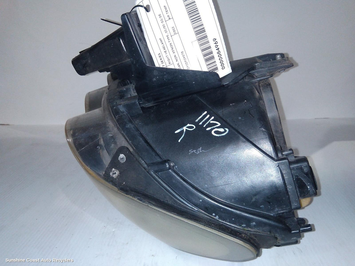 2002-2005 Bmw 7 Series Right Headlamp
