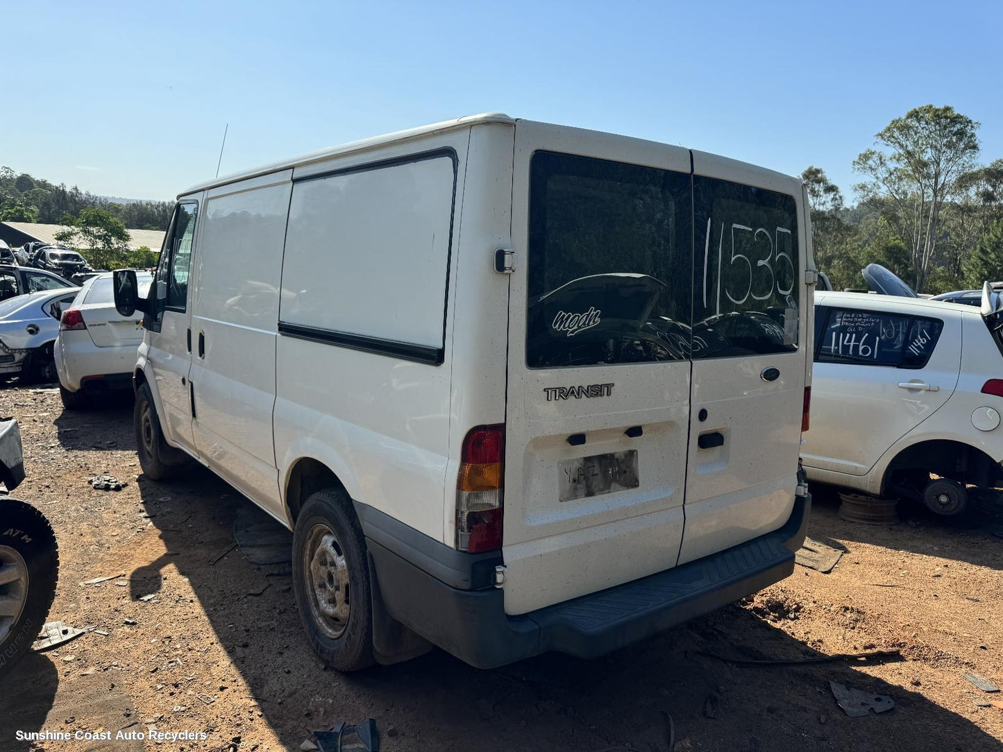 2002 Ford Transit Sunvisor