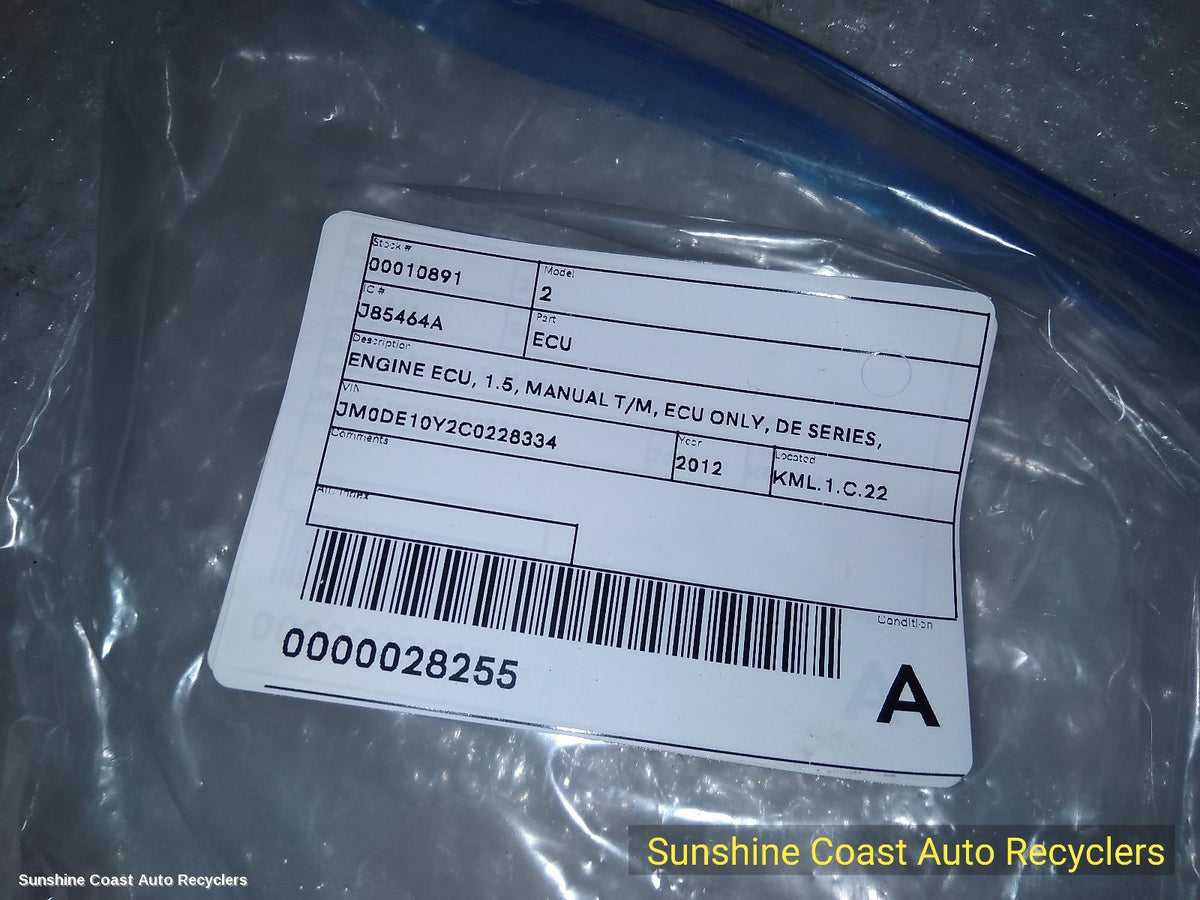 2008-2014 Mazda 2 Ecu