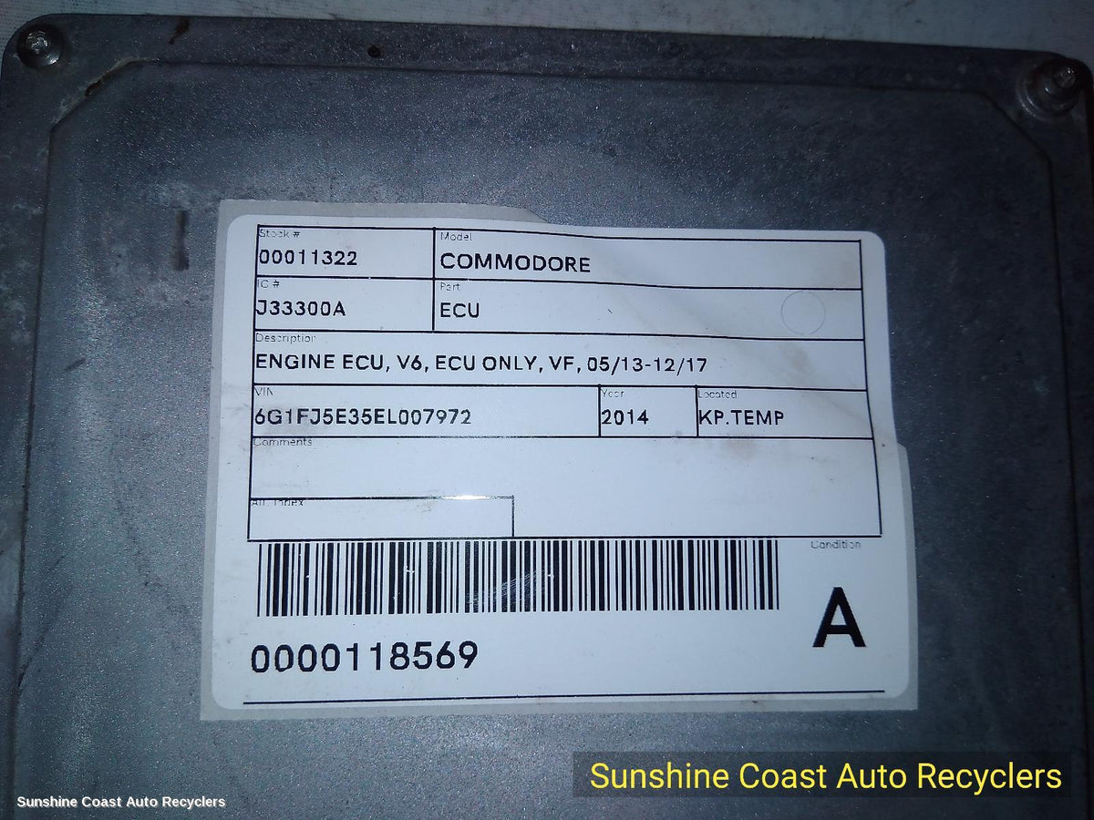 2013-2017 Holden Commodore Ecu