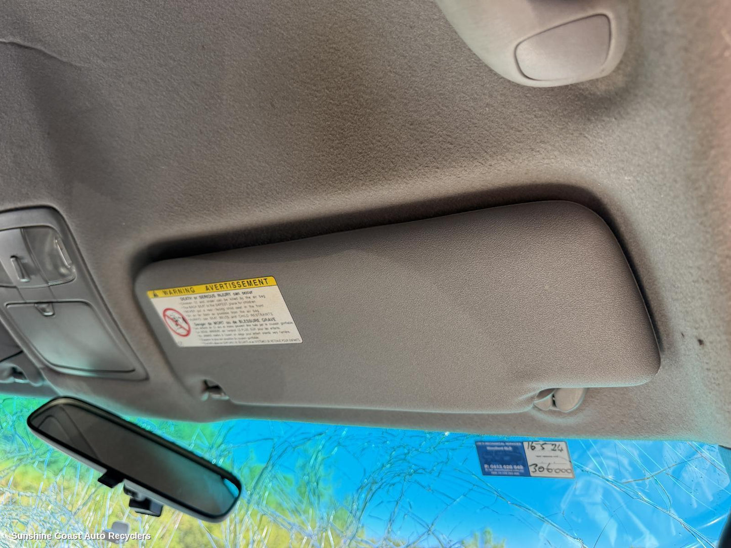 2003-2009 Toyota Prado Sunvisor