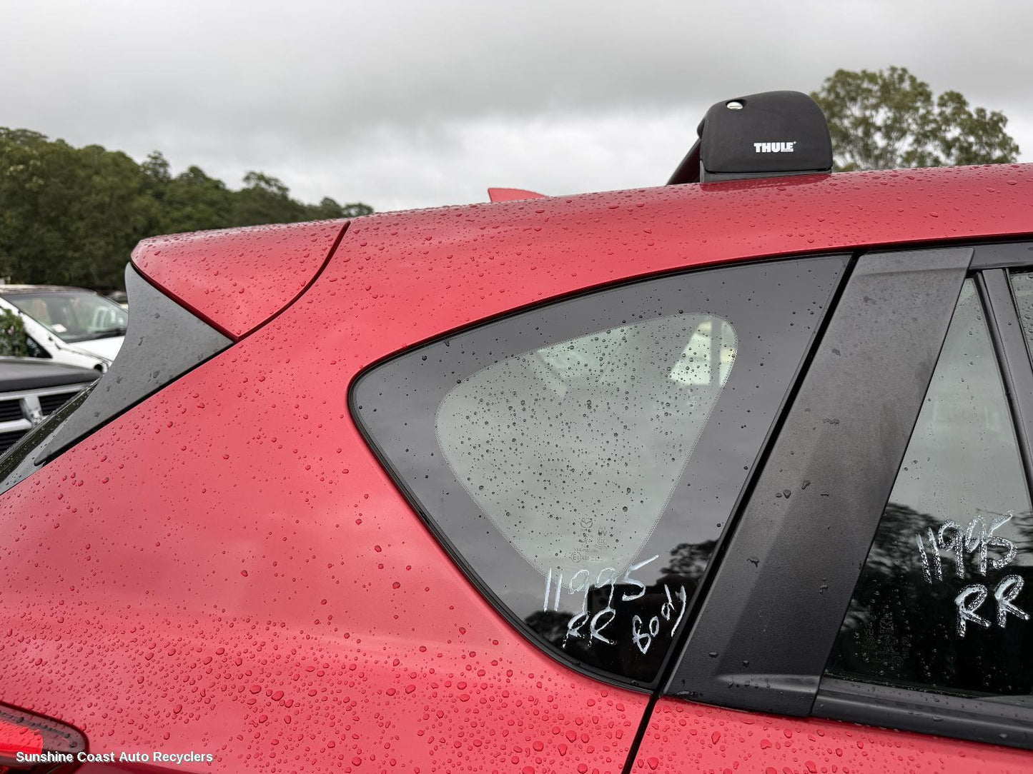 2012-2016 Mazda Cx5 Right Rear Side Glass