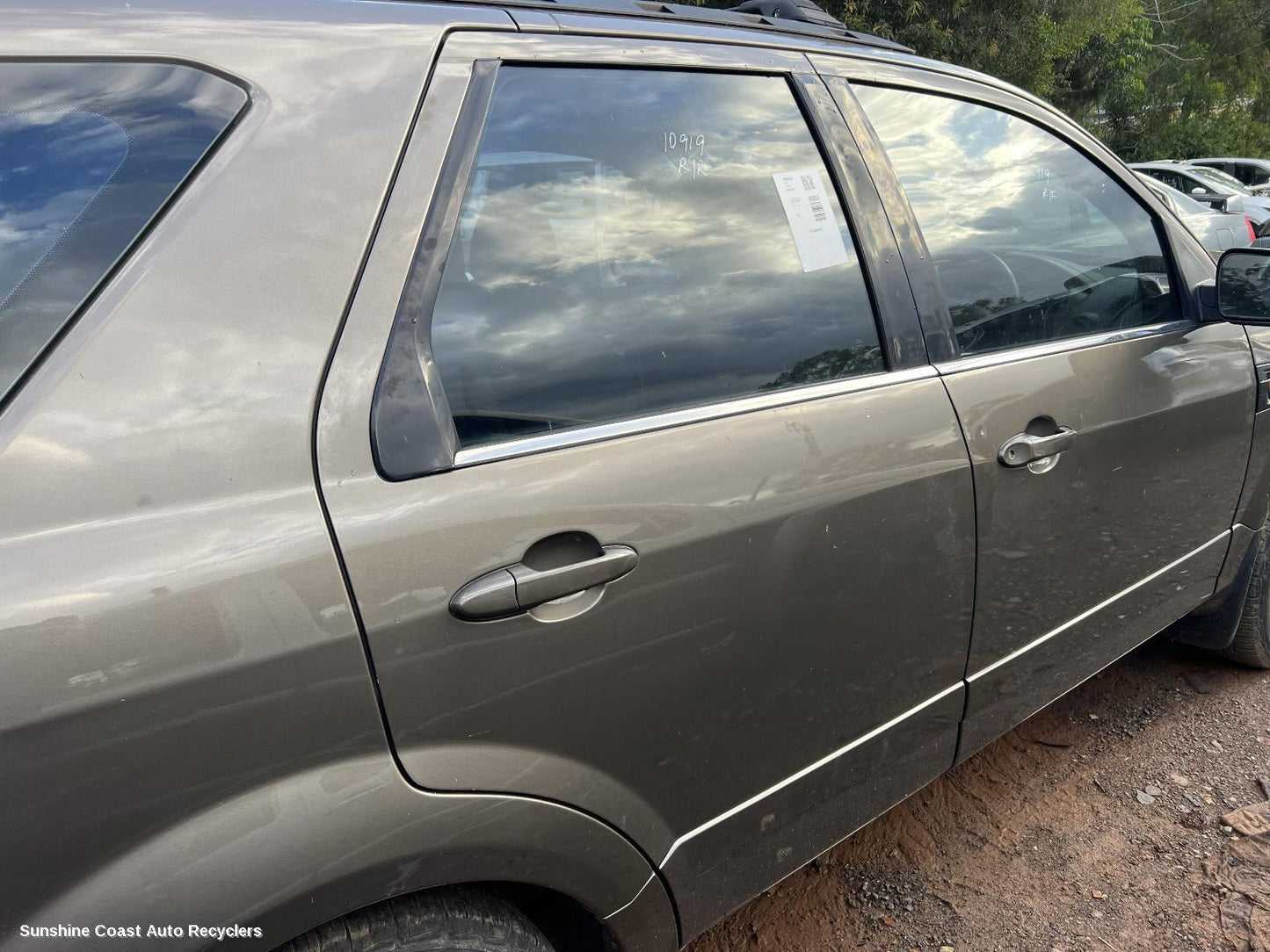 2011 Ford Territory Right Rear Door Sliding