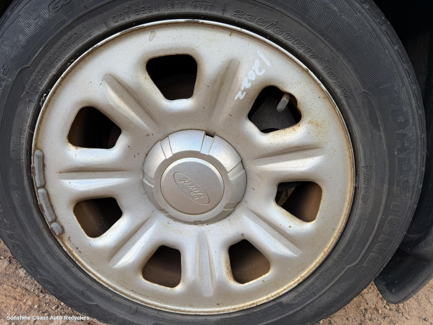 2004-2016 Ford Territory Wheel Standard Steel