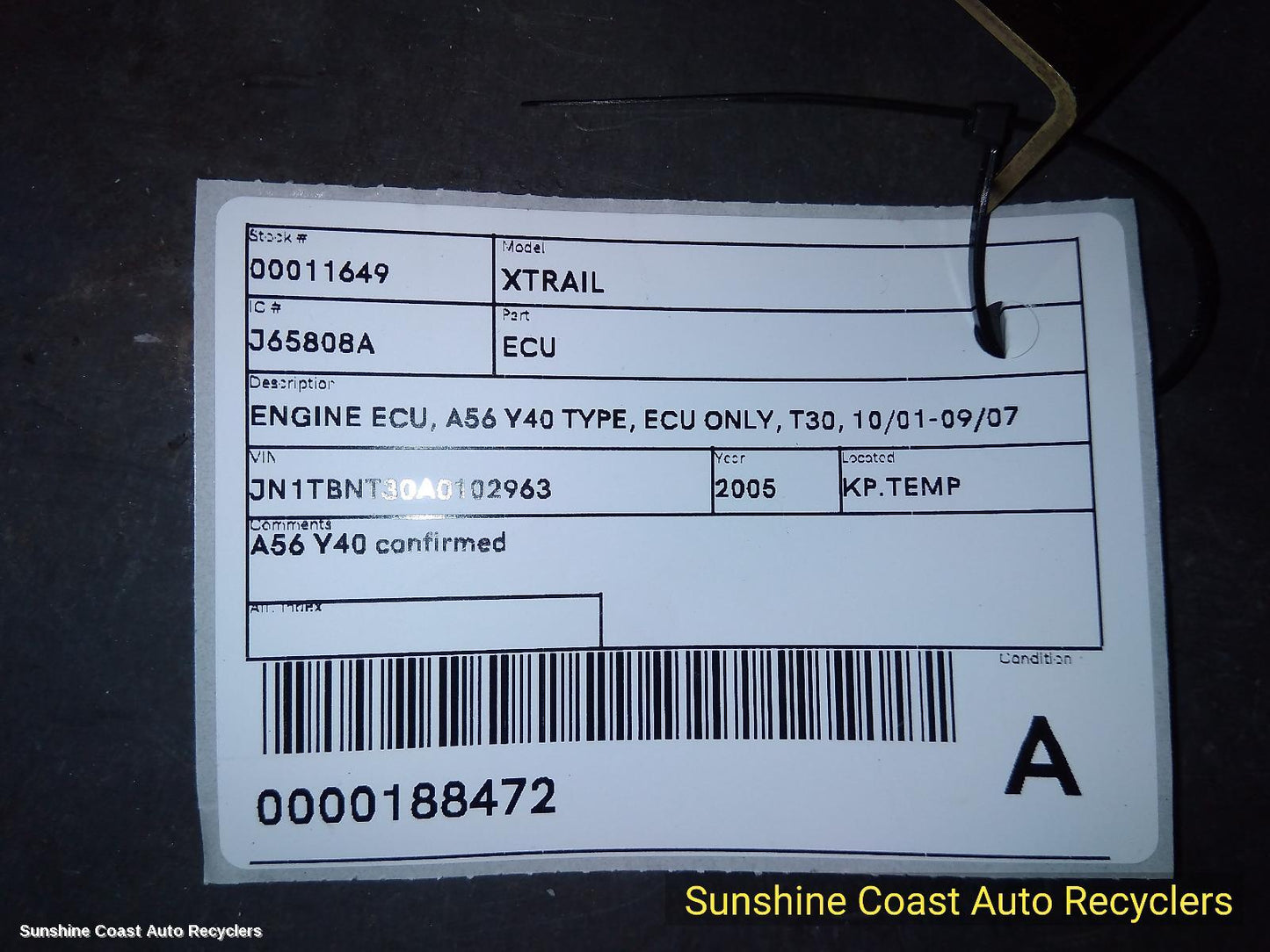 2005 Nissan Xtrail Ecu