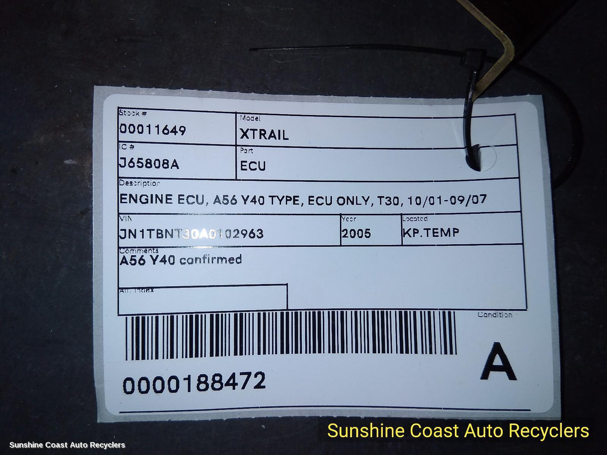 2001-2007 Nissan Xtrail Ecu
