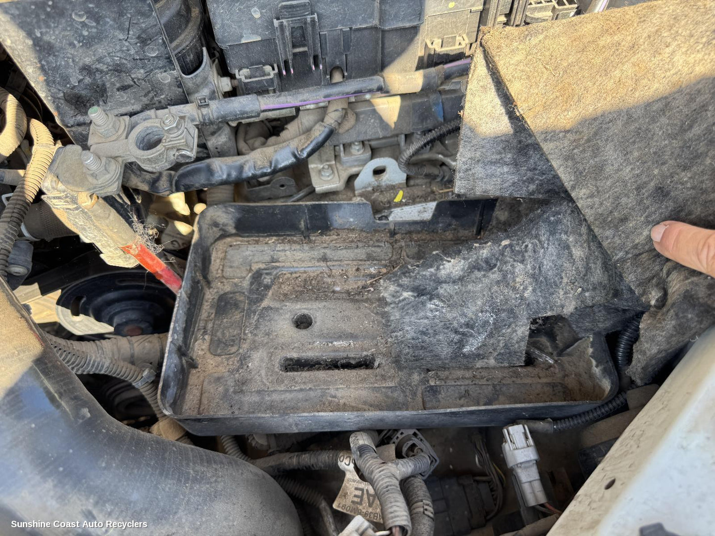 2013 Mazda Bt50 Battery Tray