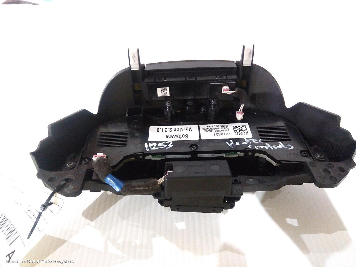 2013-2017 Holden Commodore Heater Ac Controls