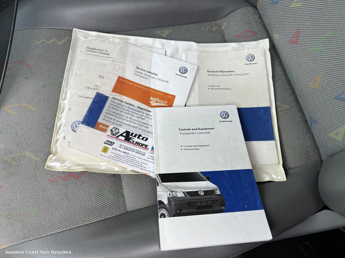 2004-2010 Volkswagen Transporter Owners Handbook