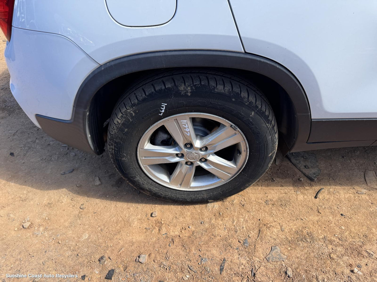 2017 Holden Trax Wheel Arch Flare