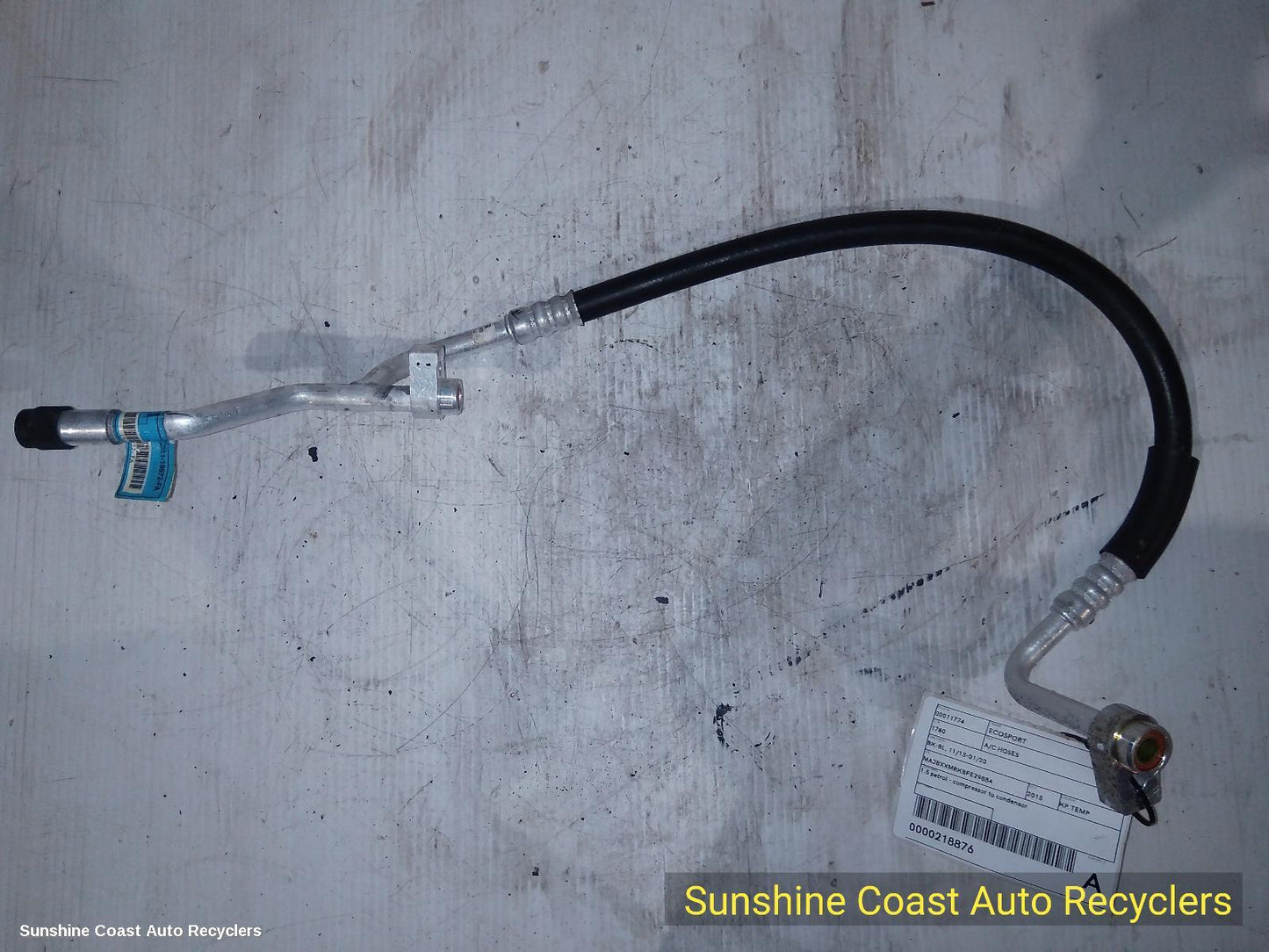 2013-2017 Ford Ecosport A C Hoses