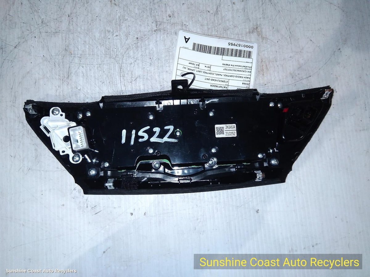 2013-2016 Nissan Pathfinder Radio Cd Dvd Sat Tv