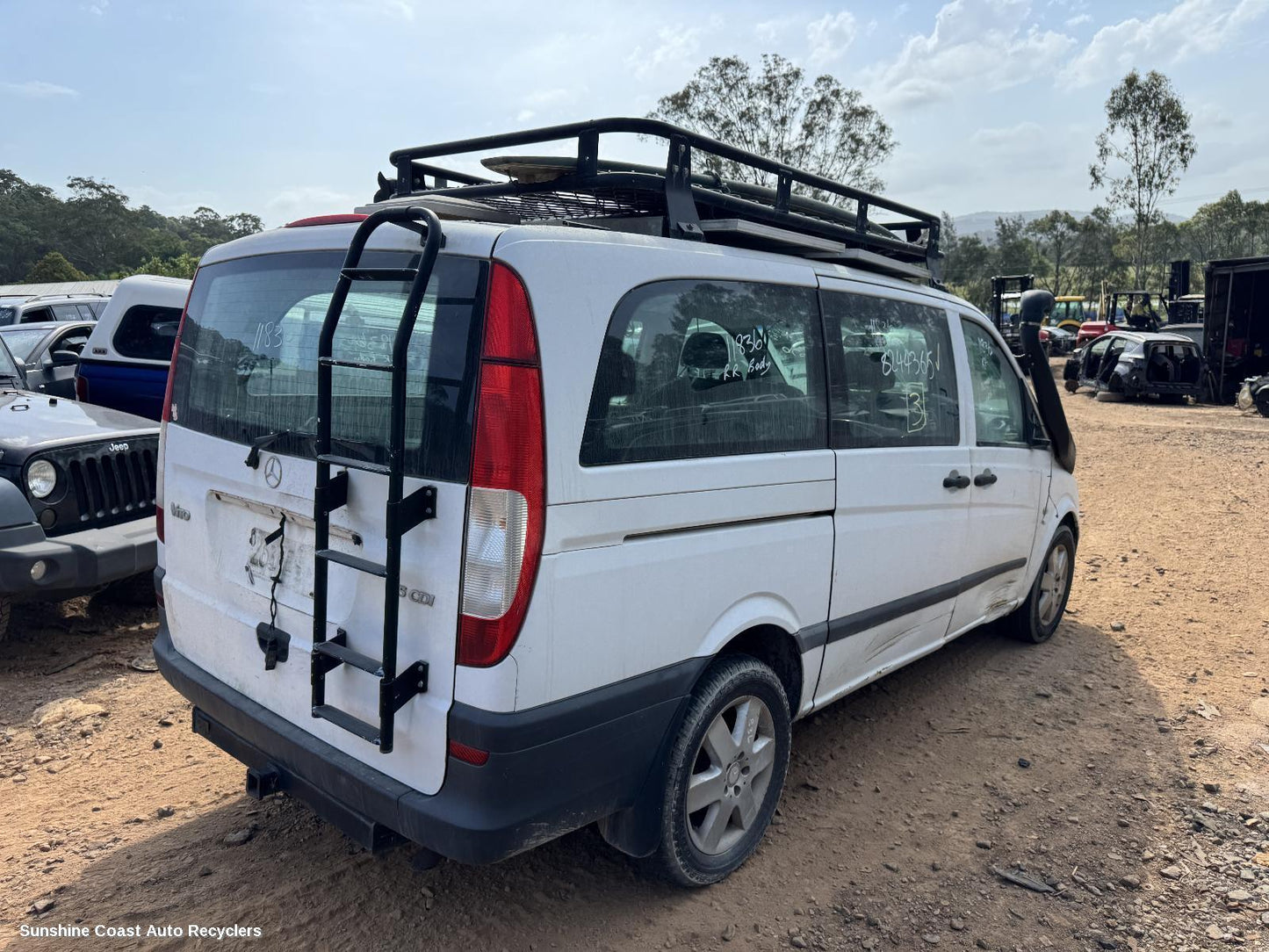 2004-2015 Mercedes Vito Mud Flaps