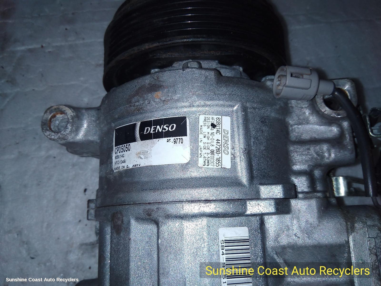 2010 Bmw 3 Series A C Compressor
