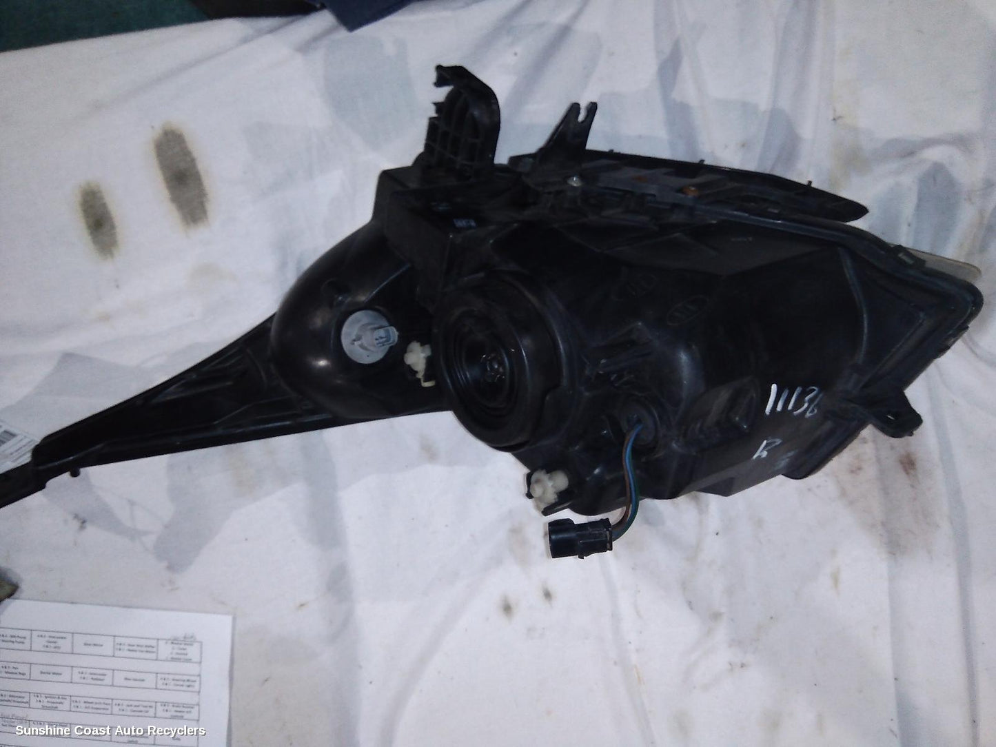 2010 Holden Cruze Right Headlamp