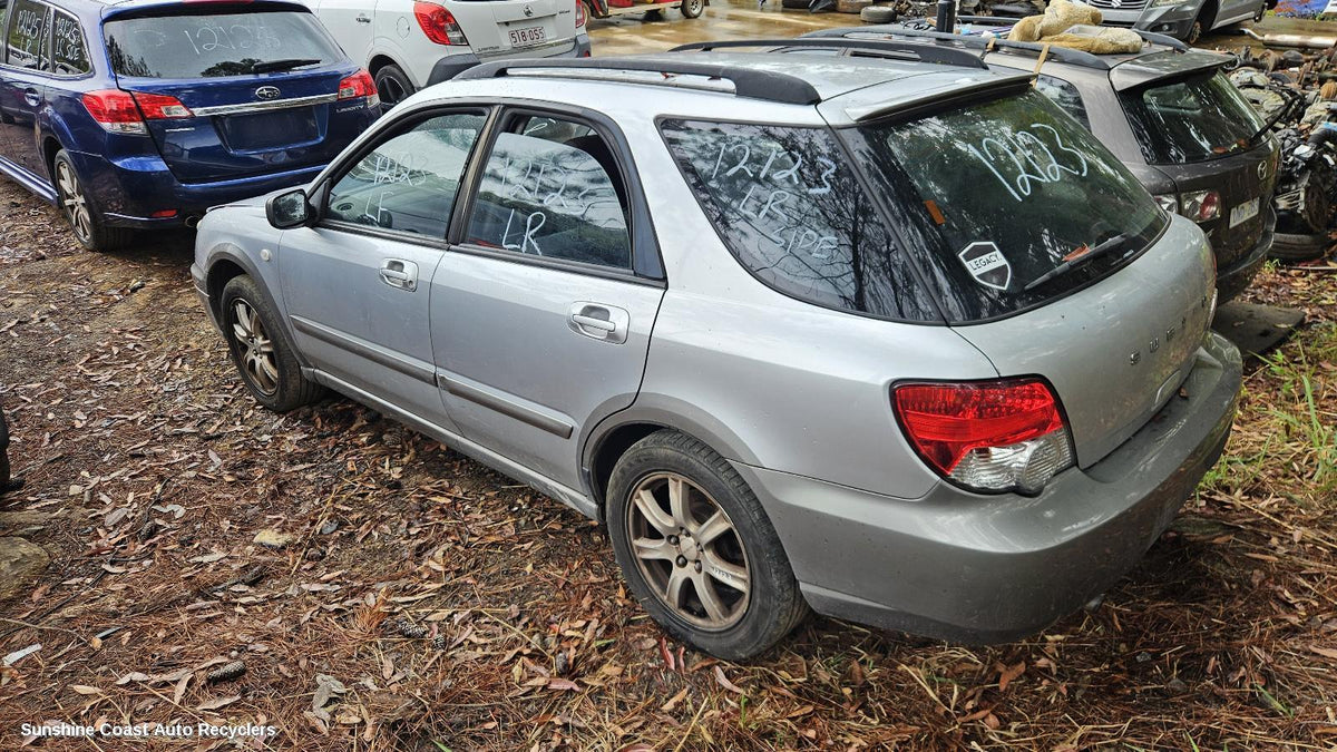2002-2007 Subaru Impreza Left Rear Side Glass