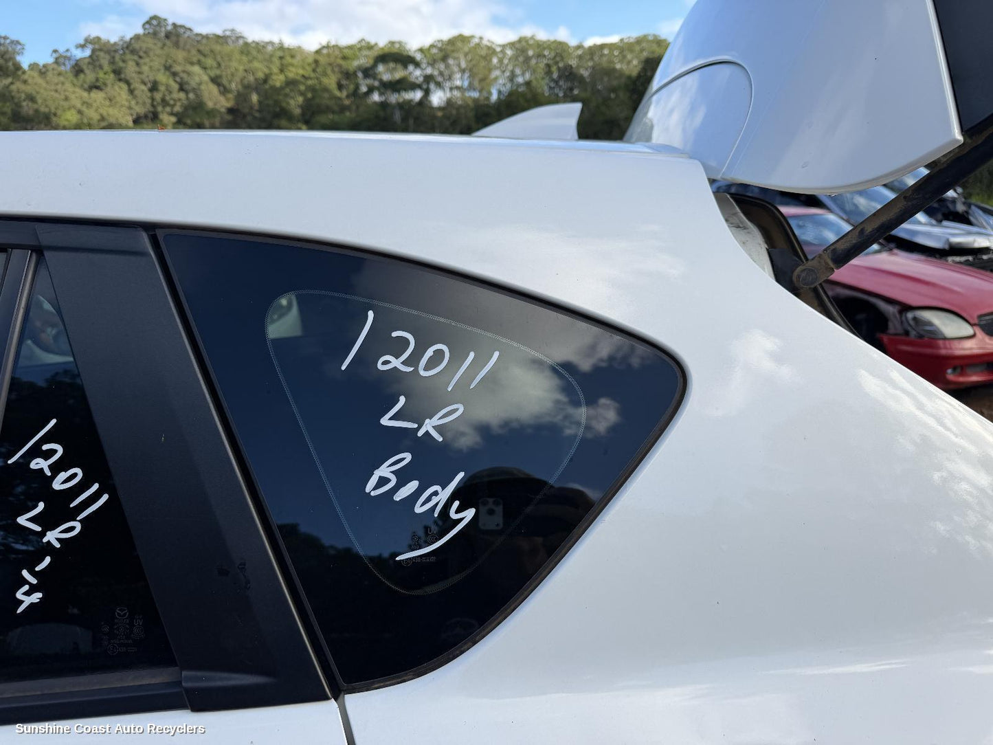 2012-2016 Mazda Cx5 Left Rear Side Glass