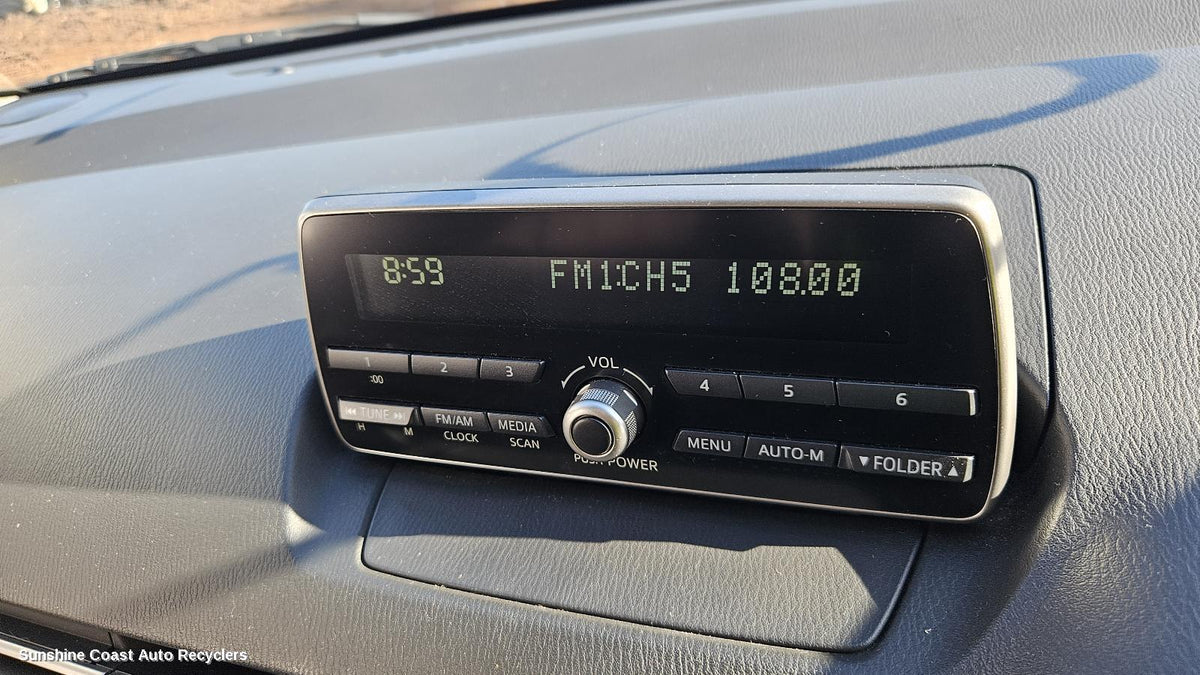 2014-2019 Mazda 2 Radio Cd Dvd Sat Tv
