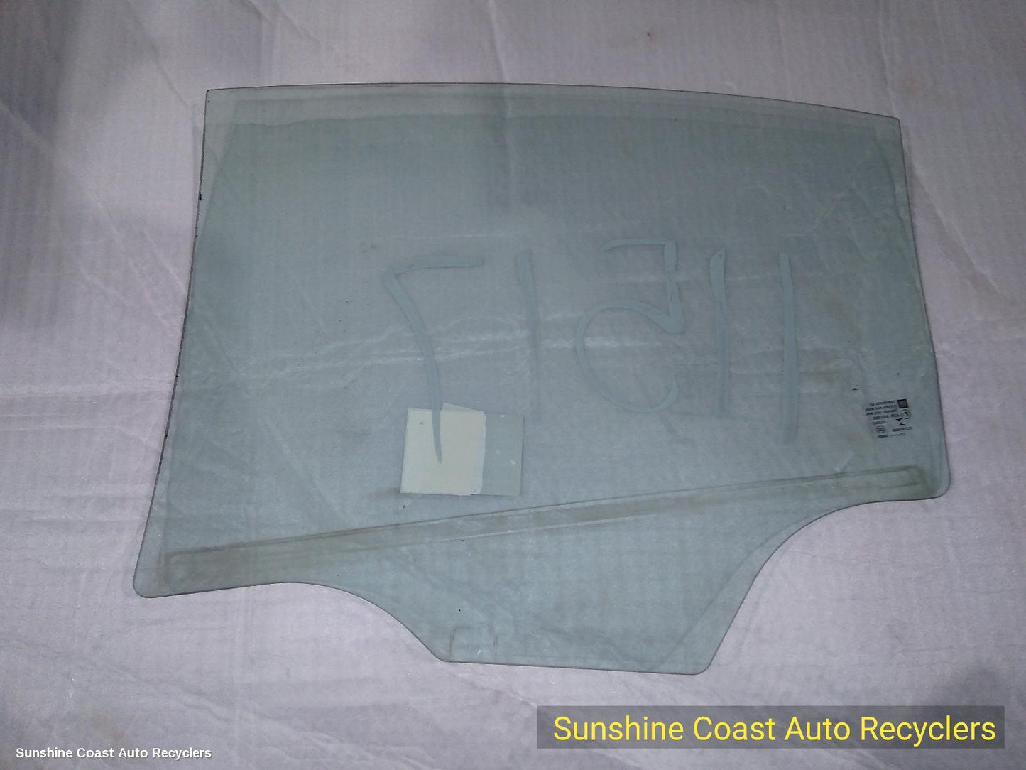2012 Holden Commodore Right Rear Door Window
