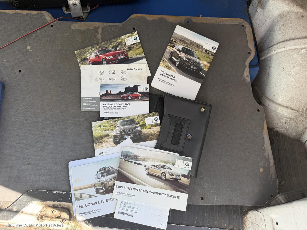 2006-2013 Bmw X5 Owners Handbook