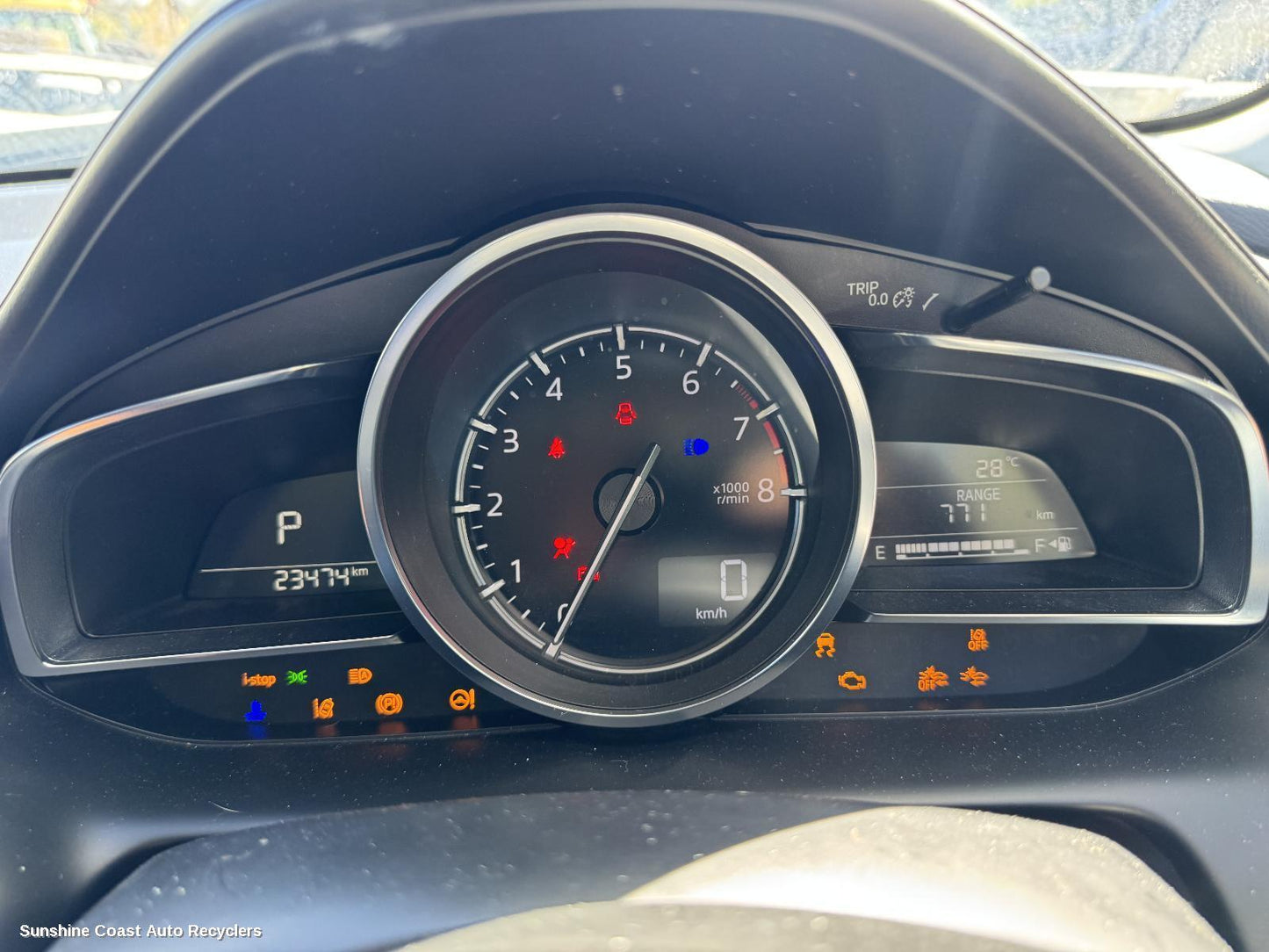 2023 Mazda Cx3 Instrument Cluster