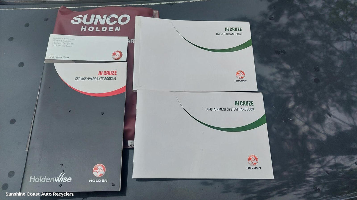 2011-2017 Holden Cruze Owners Handbook