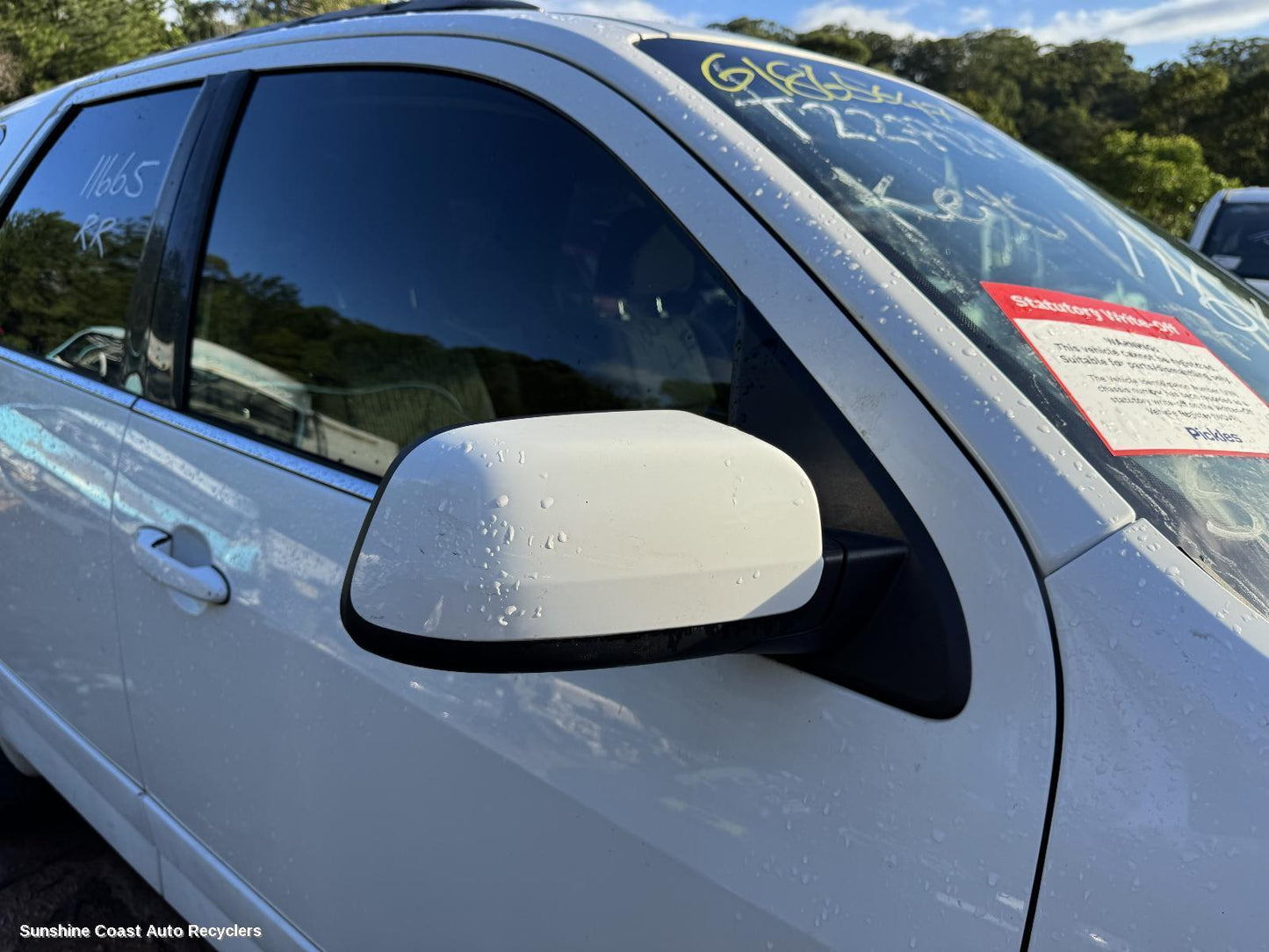 2011 Ford Territory Right Door Mirror