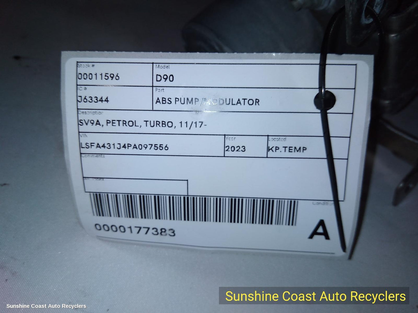 2023 Ldv D90 Abs Pump Modulator