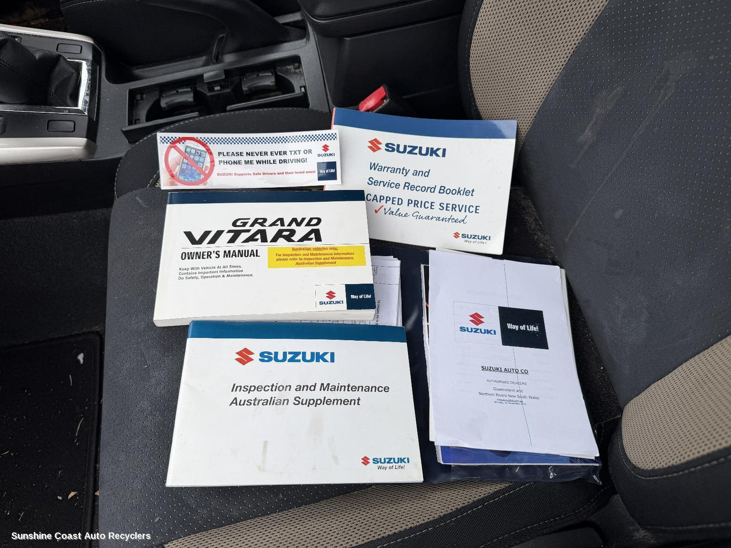 2015 Suzuki Vitara Owners Handbook