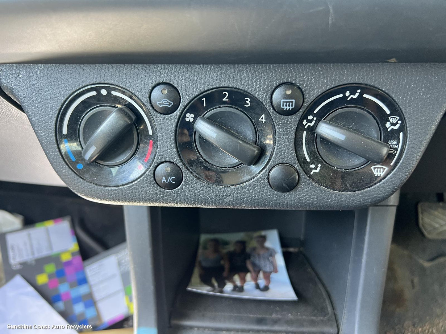 2004-2011 Suzuki Swift Heater Ac Controls