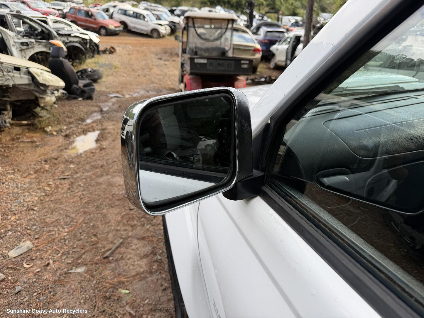 1997-2015 Nissan Navara Left Door Mirror
