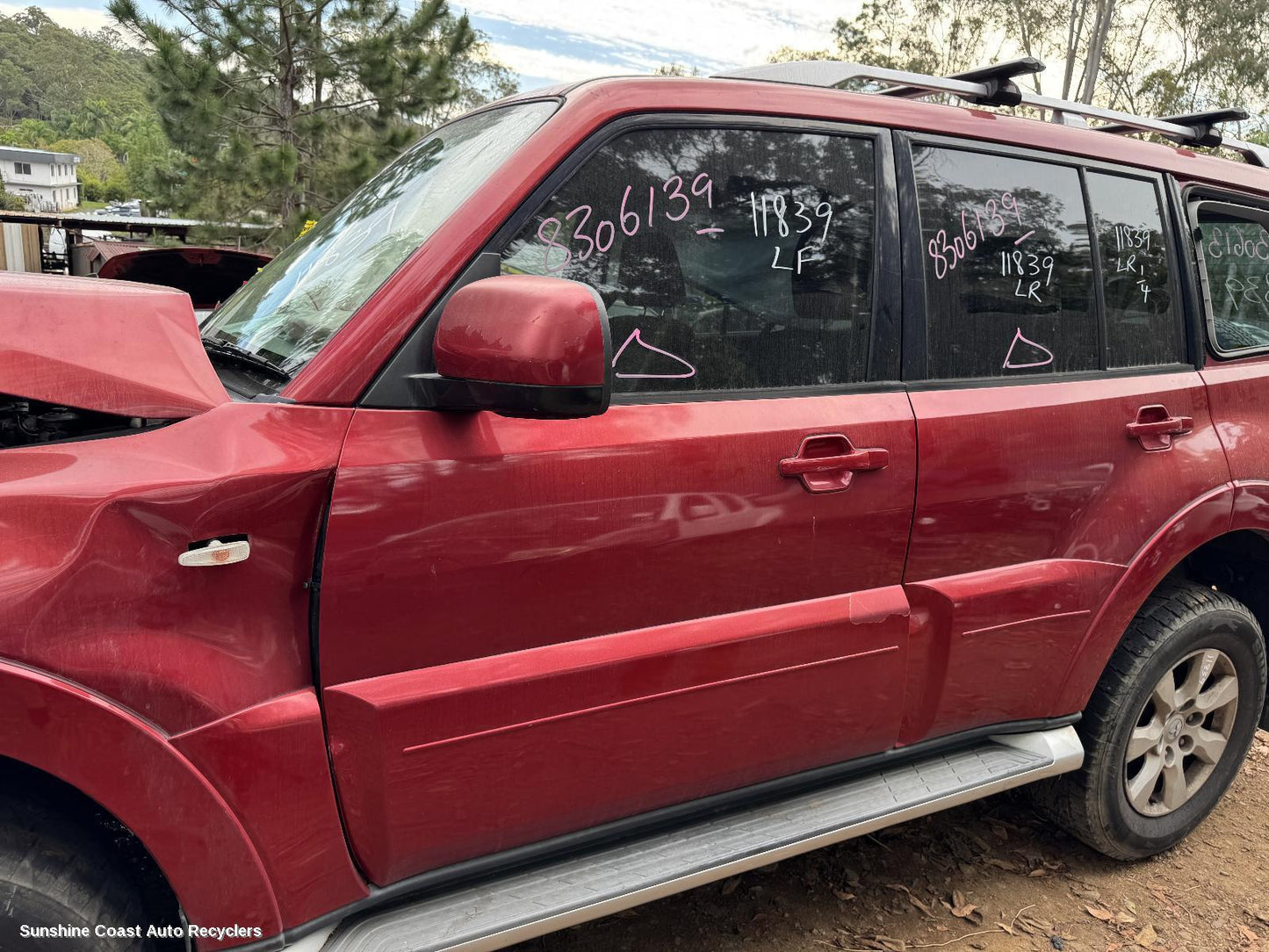 2006-2021 Mitsubishi Pajero Left Front Door